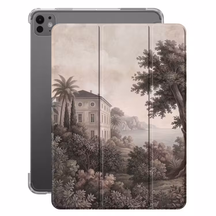 iPad-Hülle - Meer - Villa - Beige — 1