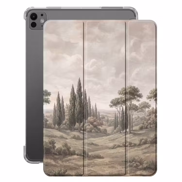 iPad-Hülle - Tal - Wald - Natur - Grün — 1