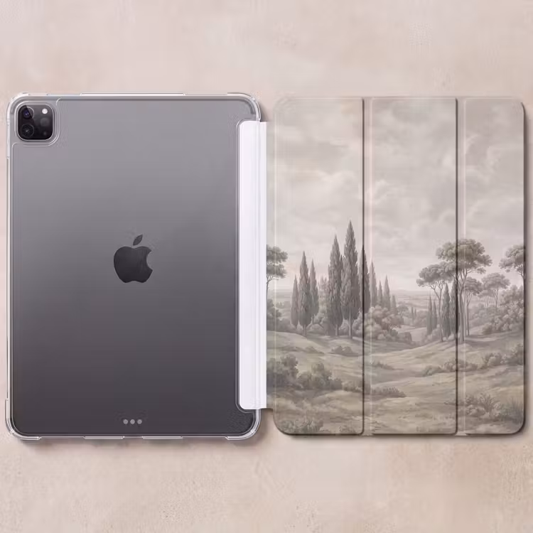 iPad-Hülle - Tal - Wald - Natur - Grün — 6