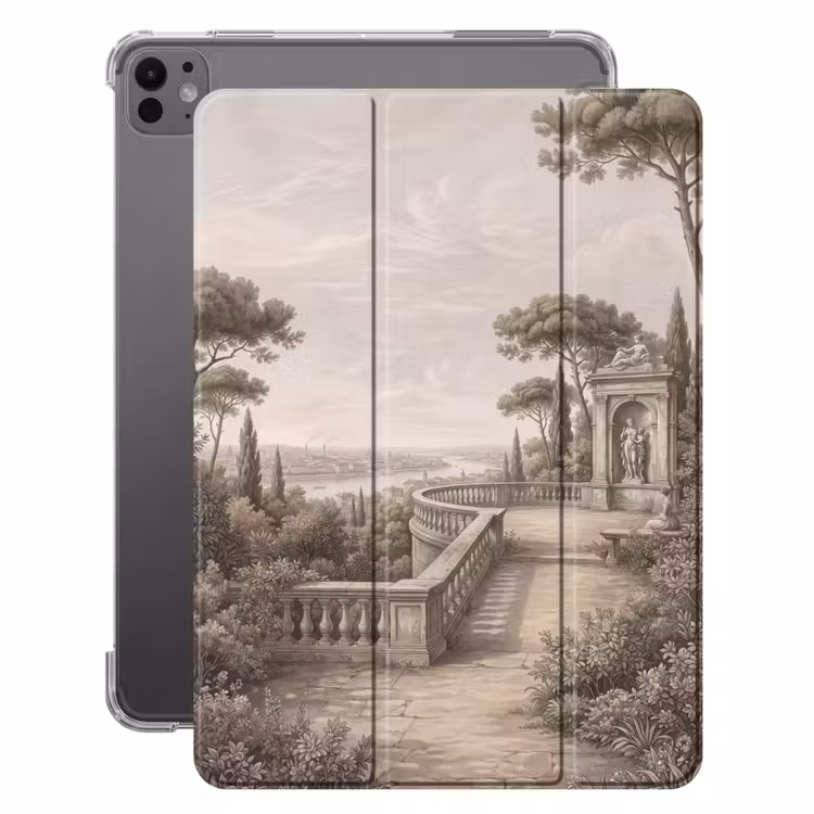 iPad-Hülle - Terrasse - Stadt - Ausblicke - Fluss — 1