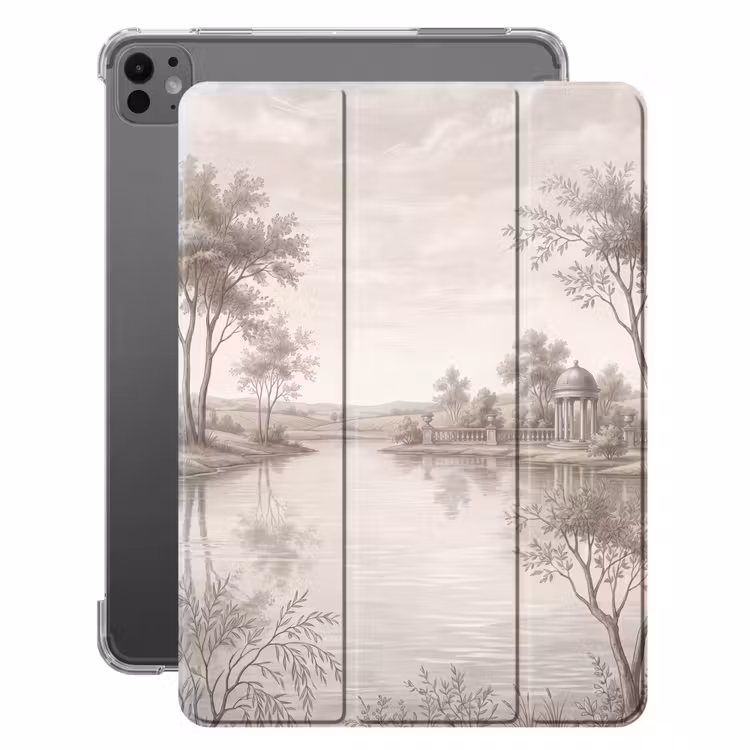 iPad-Hülle - Terrasse - Wasser - Natur - Landschaft — 1