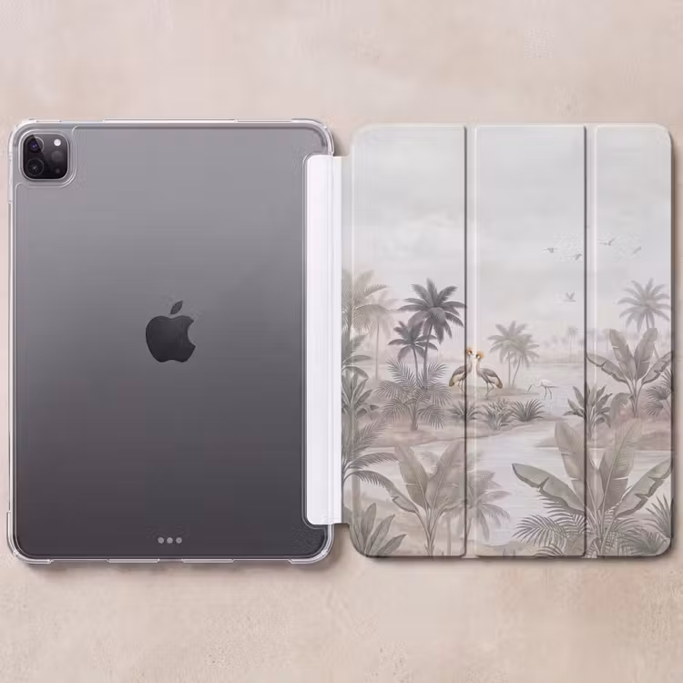 iPad-Hülle - Kraniche - Palmen - Tropisch — 6