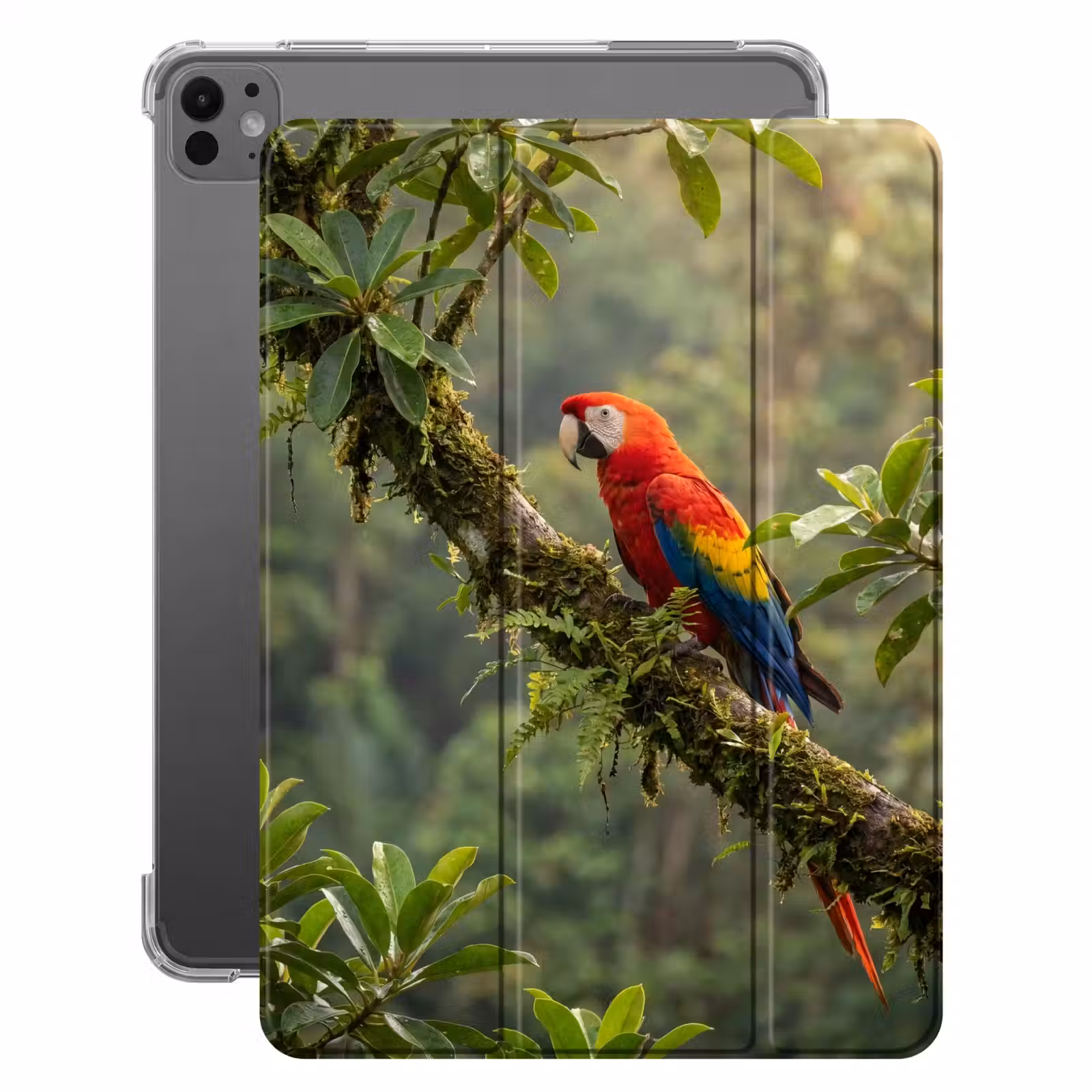 iPad-Hülle - Ara - Dschungel - Rot — 1