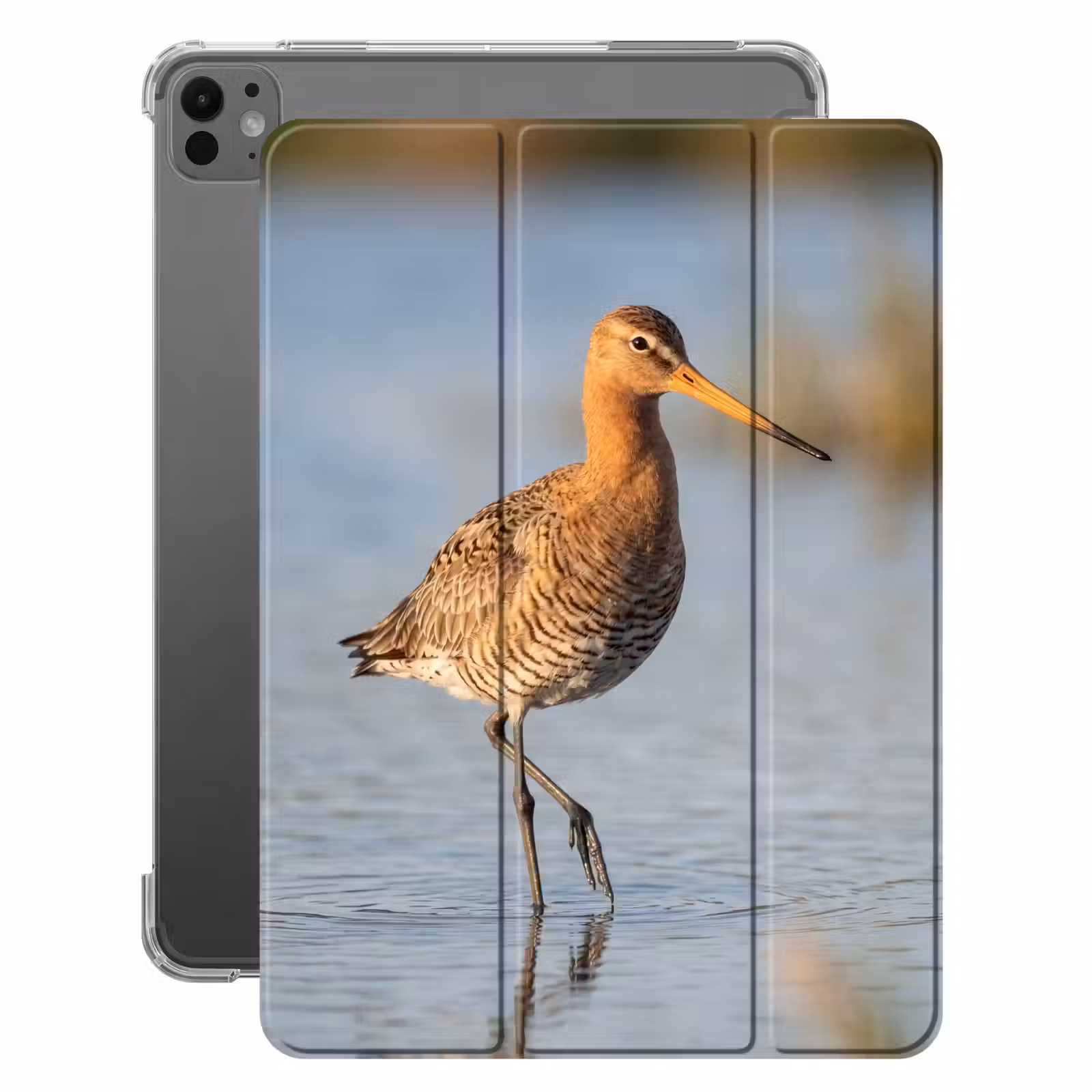 iPad-Hülle - Vogel - Stelzenläufer - Wasser - Natur — 1