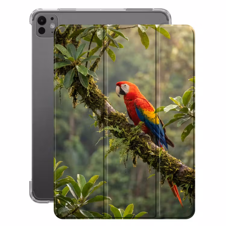 iPad-Hülle - Ara - Dschungel - Rot — 1