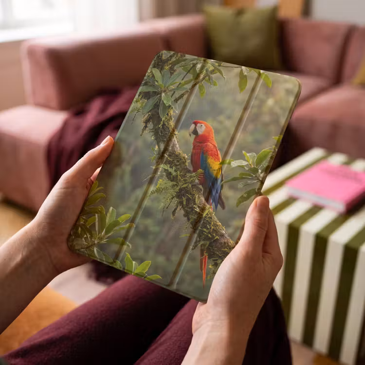 iPad-Hülle - Ara - Dschungel - Rot — 4