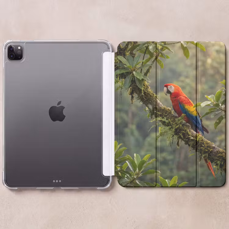 iPad-Hülle - Ara - Dschungel - Rot — 6