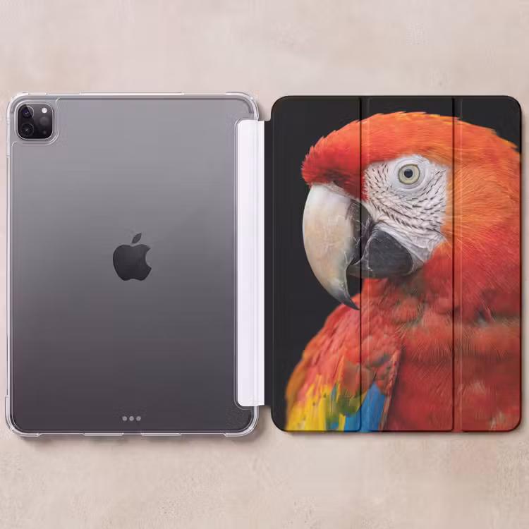 iPad-Hülle - Ara - Porträt - Rot — 6