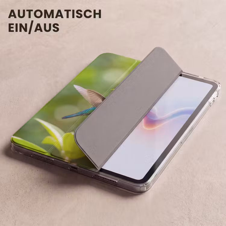 iPad-Hülle - Kolibri - Blume - Natur - Grün — 5