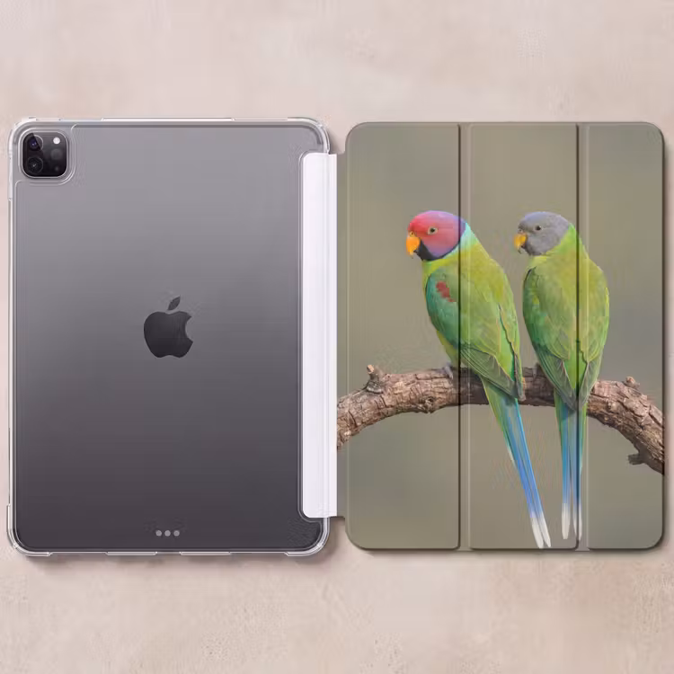 iPad-Hülle - Papagei - Zweig - Natur - Farbenfroh — 6