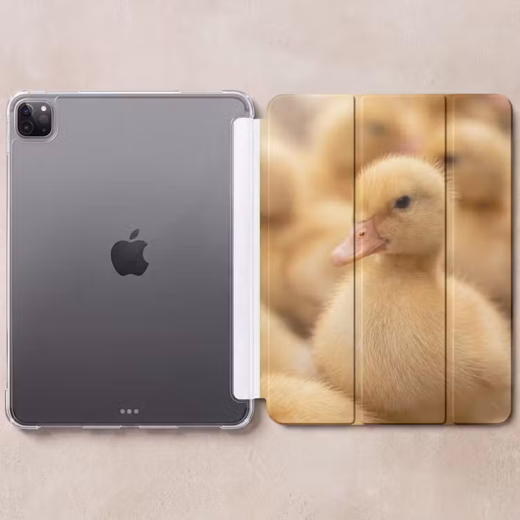 iPad-Hülle - Pfeil - Ente - Natur - Gelb — 6