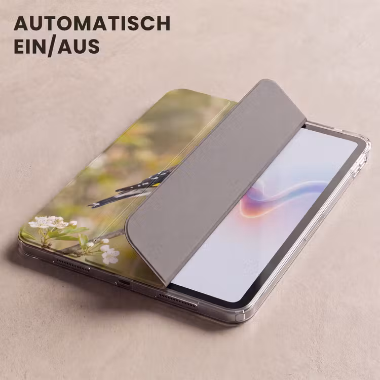 iPad-Hülle - Stieglitz - Blüte - Frühling - Natur - Farbenfroh — 5