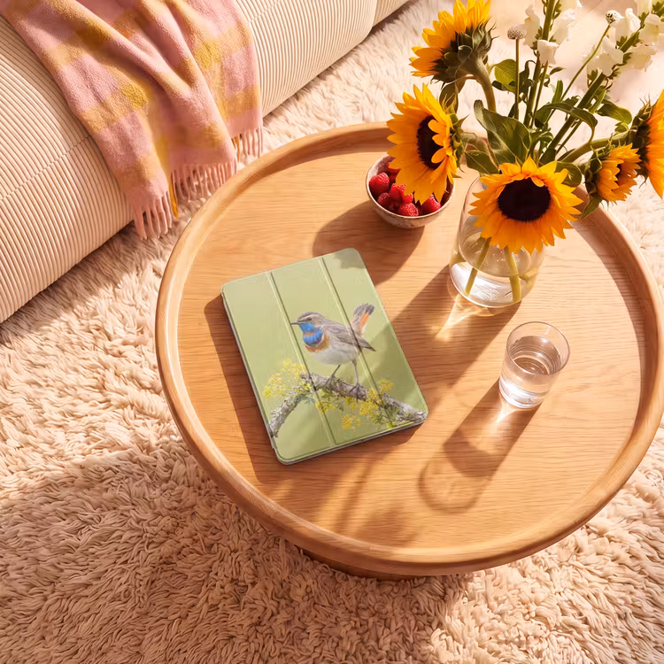 iPad-Hülle - Vogel - Zweig - Natur - Farbenfroh — 2