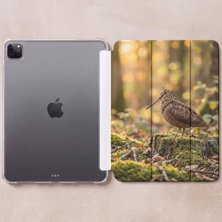 iPad-Hülle - Waldschnepfe - Wald - Laub - Herbst - Getarnt — 6