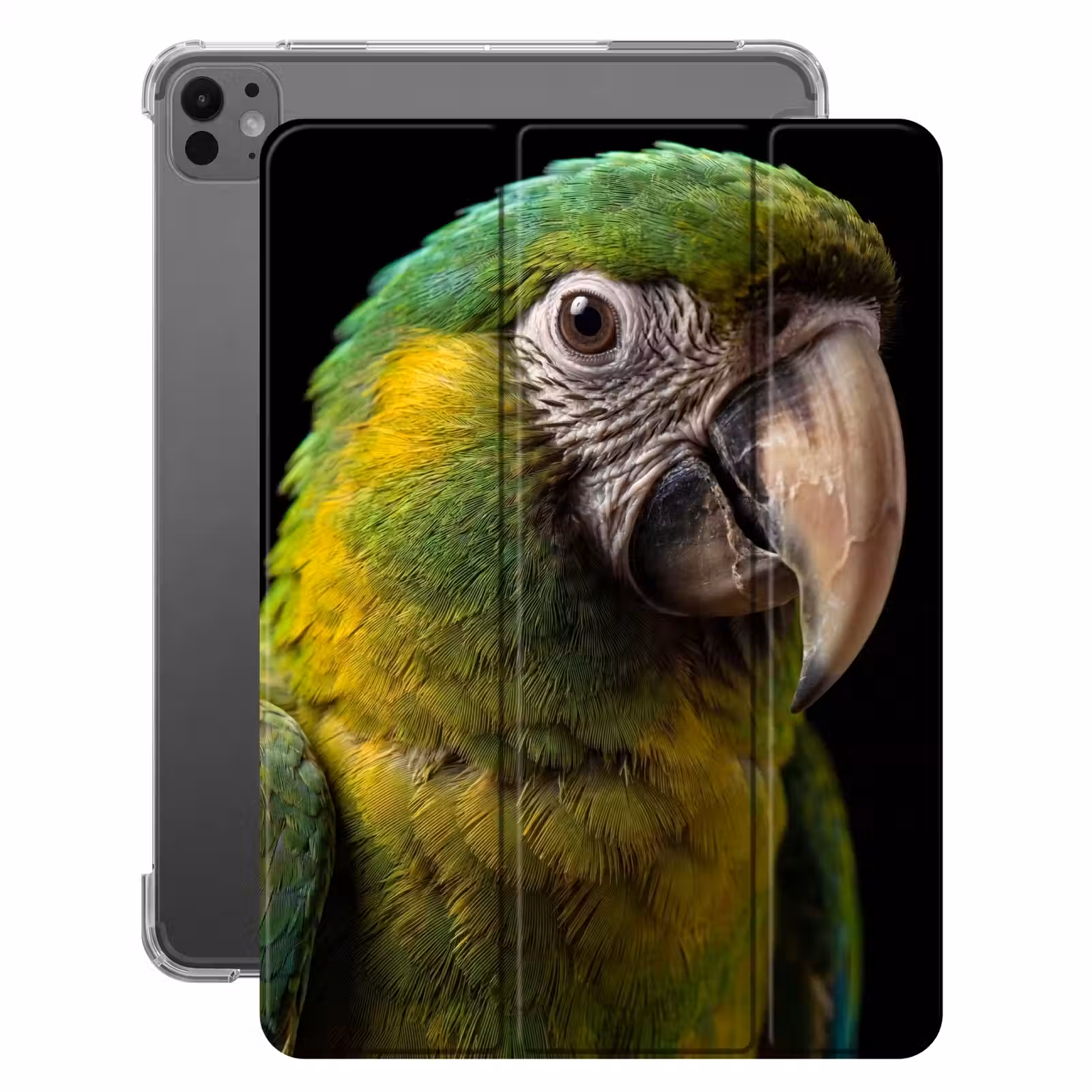 iPad-Hülle - Ara - Porträt - Grün — 1