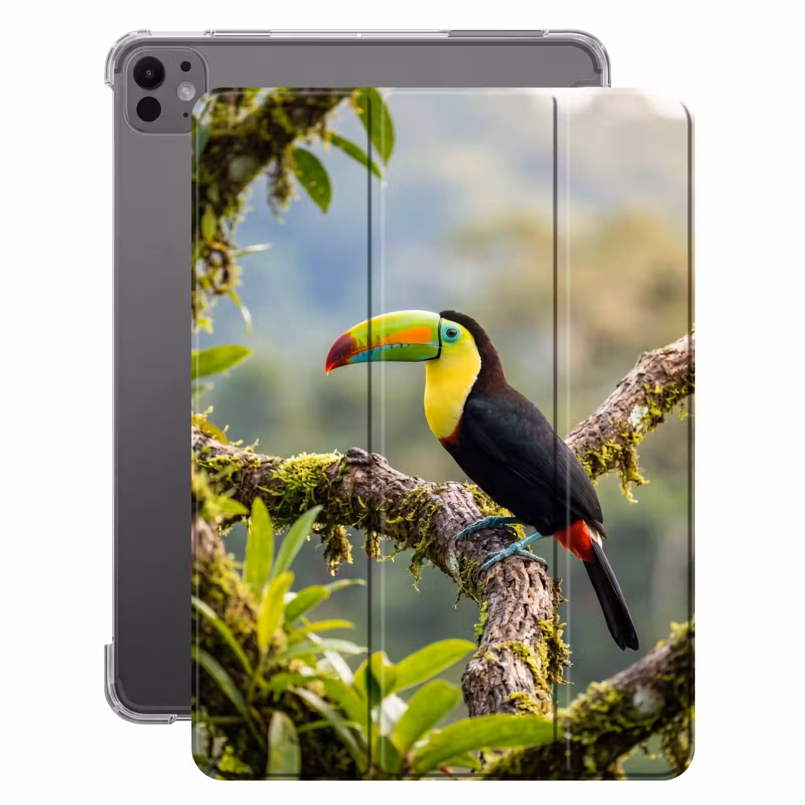 iPad-Hülle - Tukan - Dschungel - Natur - Farbenfroh — 1