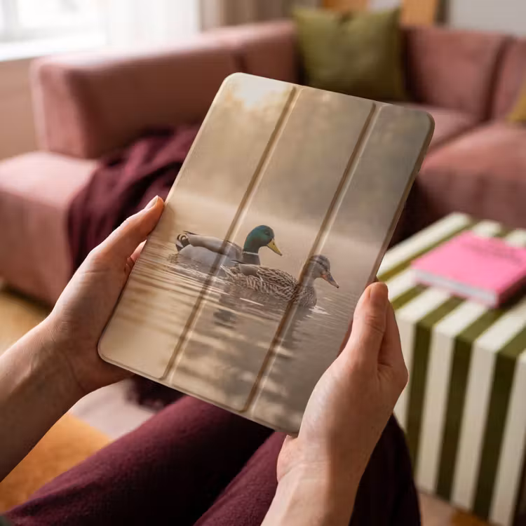 iPad-Hülle - Enten - Wasser - Nebel - Natur — 4