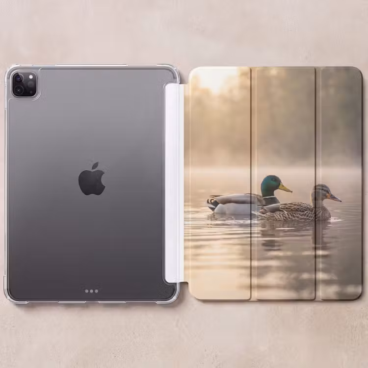 iPad-Hülle - Enten - Wasser - Nebel - Natur — 6