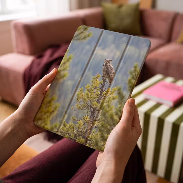 iPad-Hülle - Eule - Uhu - Bäume - Natur — 4