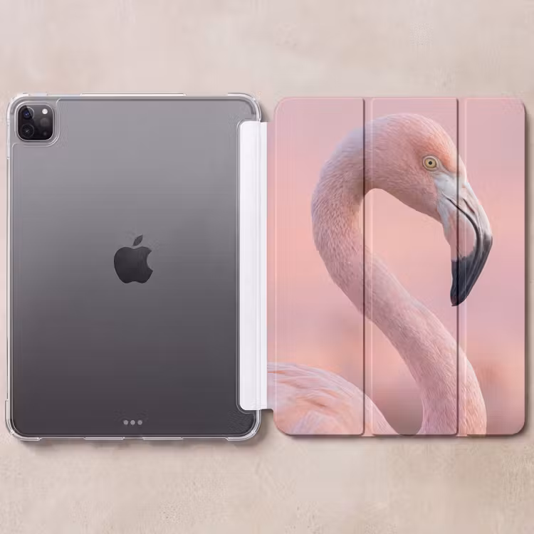 iPad-Hülle - Flamingo - Porträt - Rosa — 6