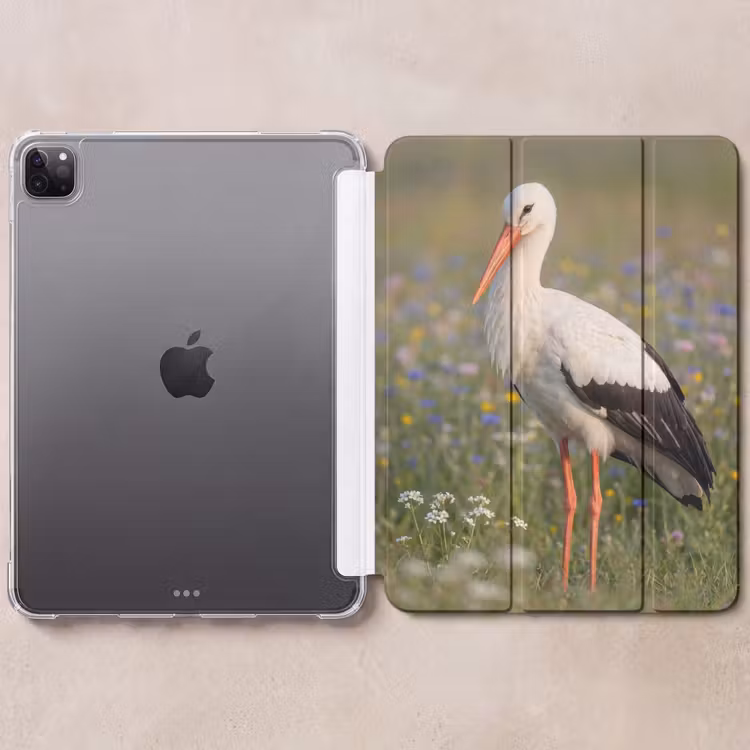 iPad-Hülle - Schafsadler - Blumen - Wiese - Bunt — 6