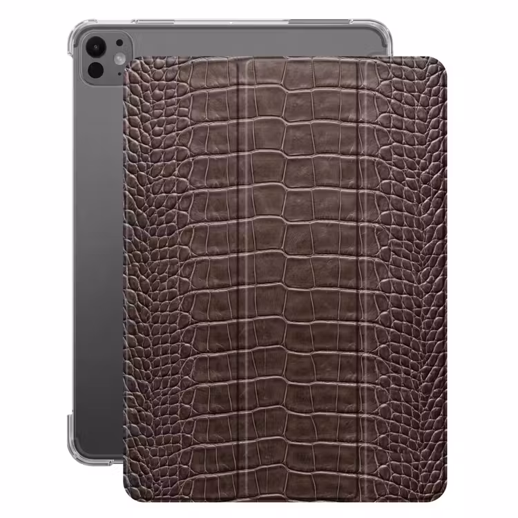iPad-Hülle - Leder - Krokodil - Matt — 1