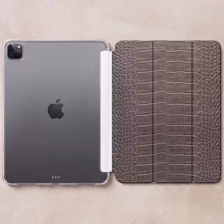 iPad-Hülle - Leder - Krokodil - Matt — 6