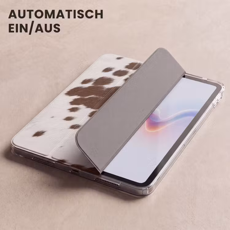 iPad-Hülle - Rindsleder - Klassisch - Braun — 5