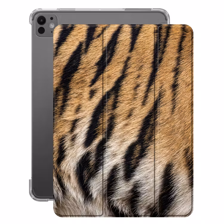iPad-Hülle - Tigerfell - Klassisch - Schwarz — 1