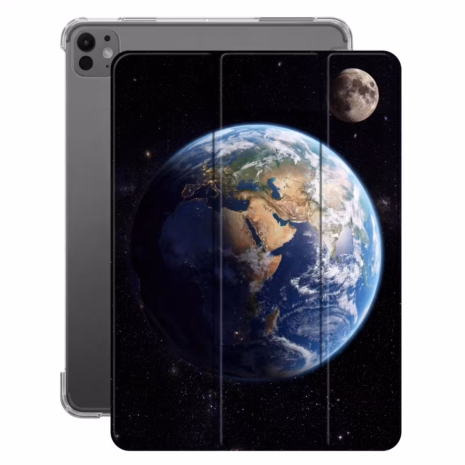 iPad-Hülle - Erde - Weltraum - Blau - Grün — 1