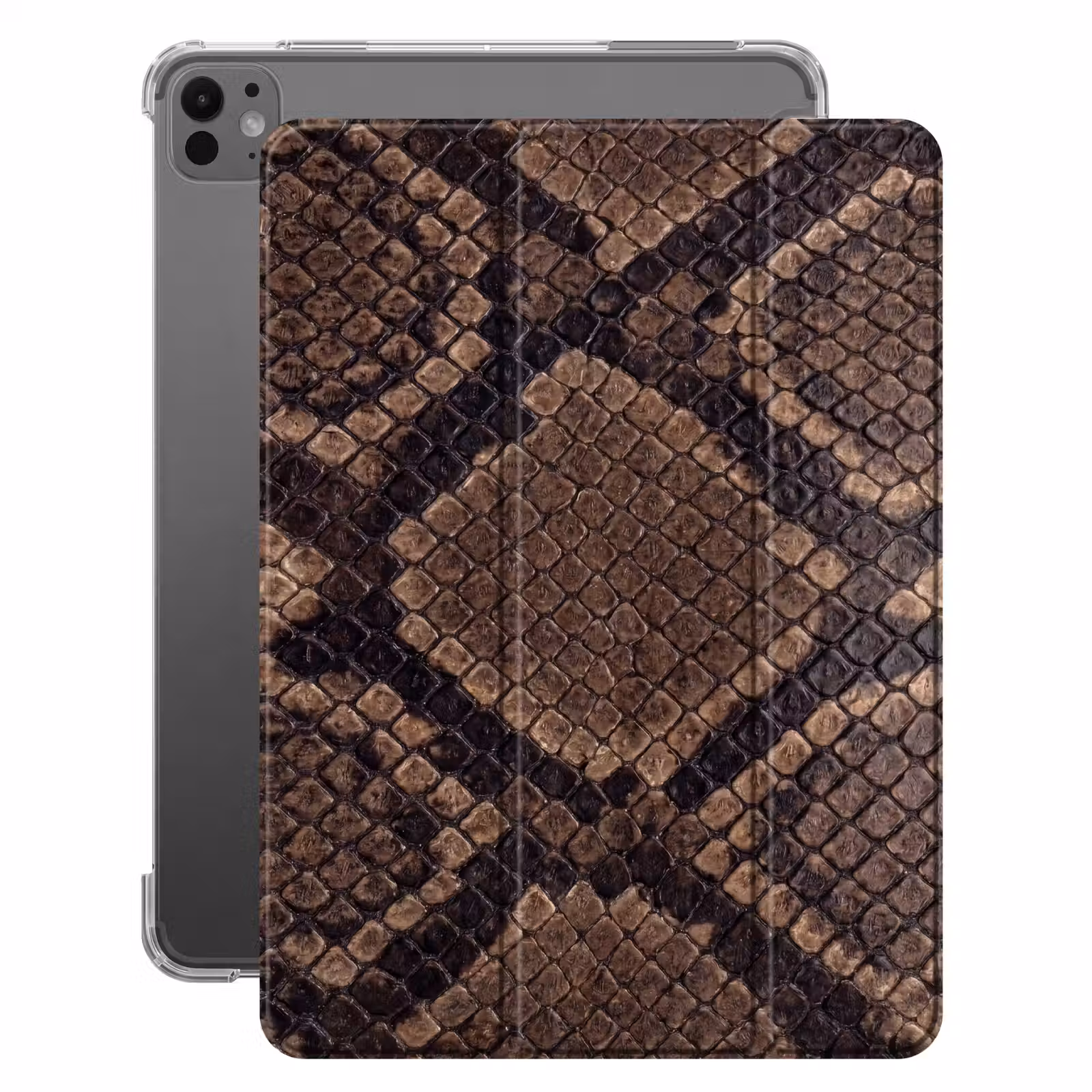 iPad-Hülle - Python - Schuppen - Bronze — 1