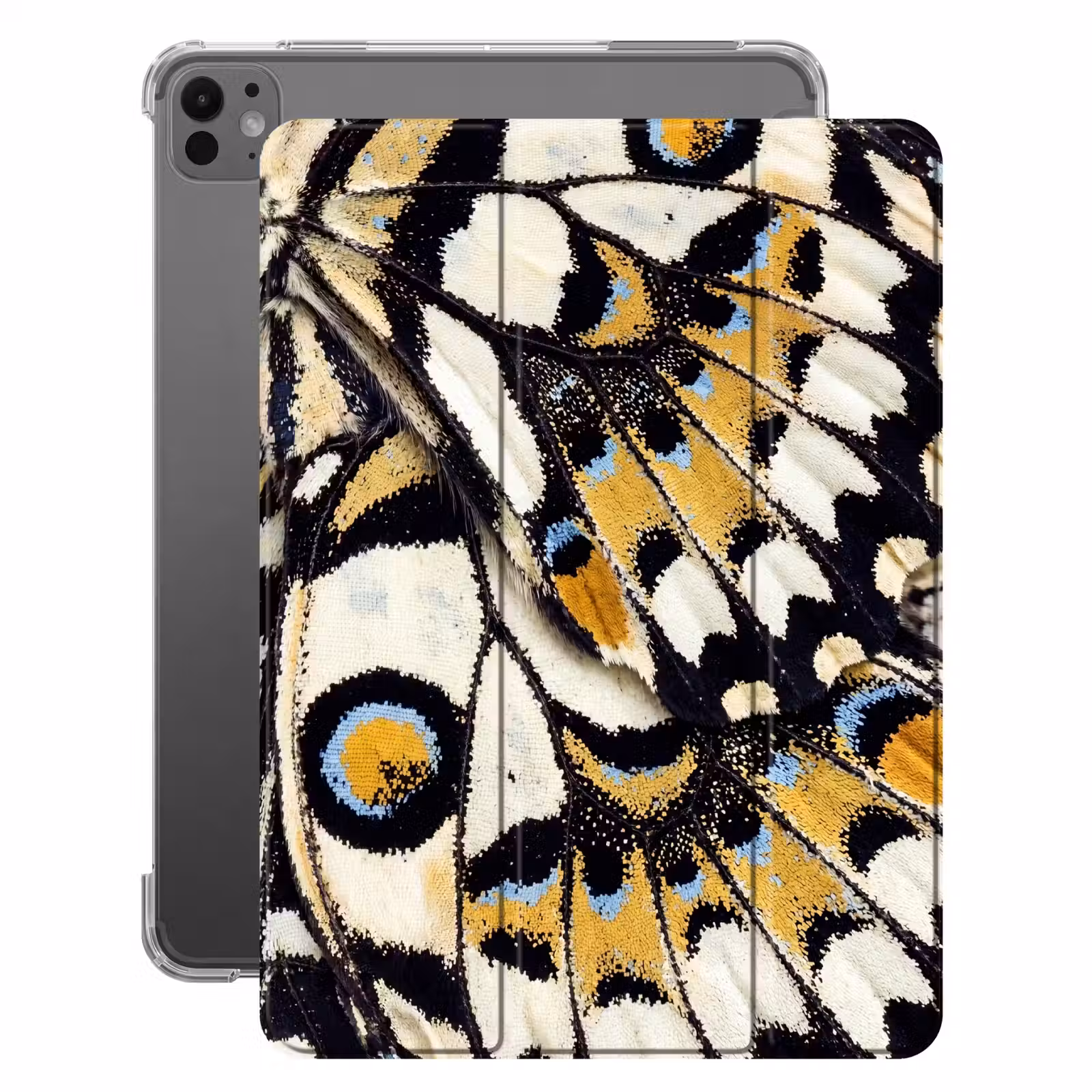 iPad-Hülle - Schmetterling - Flügel - Gelb — 1
