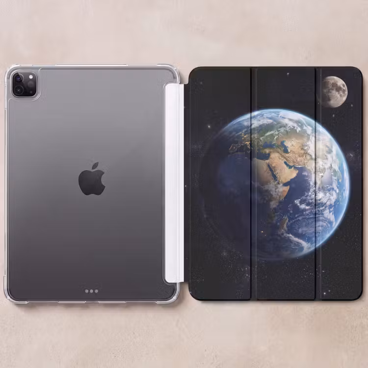 iPad-Hülle - Erde - Weltraum - Blau - Grün — 6