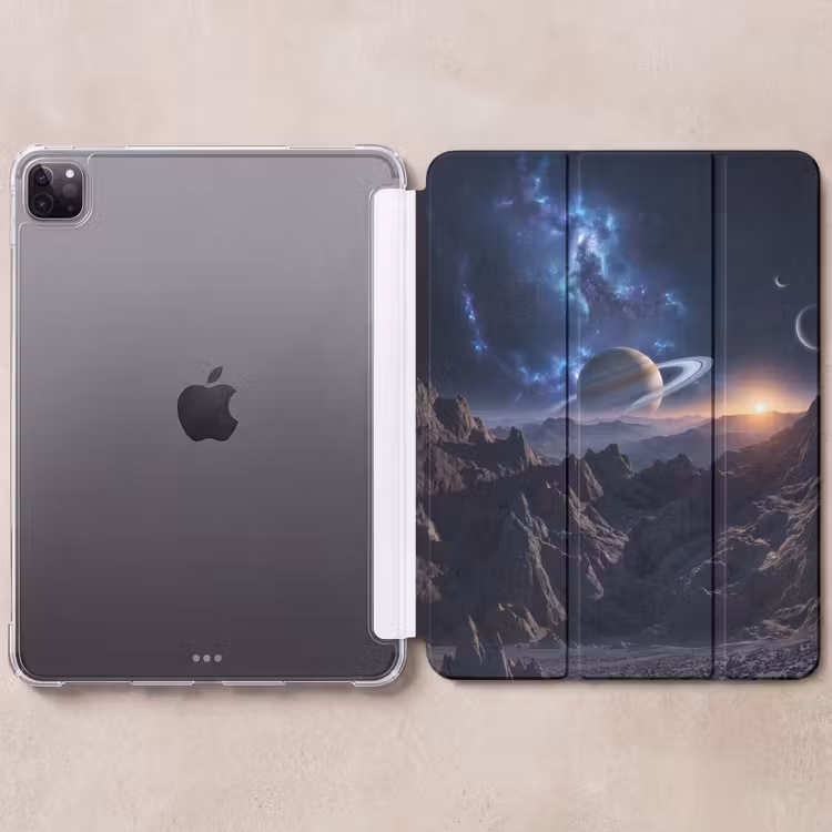 iPad-Hülle - Fantasie - Kosmos - Landschaft — 6