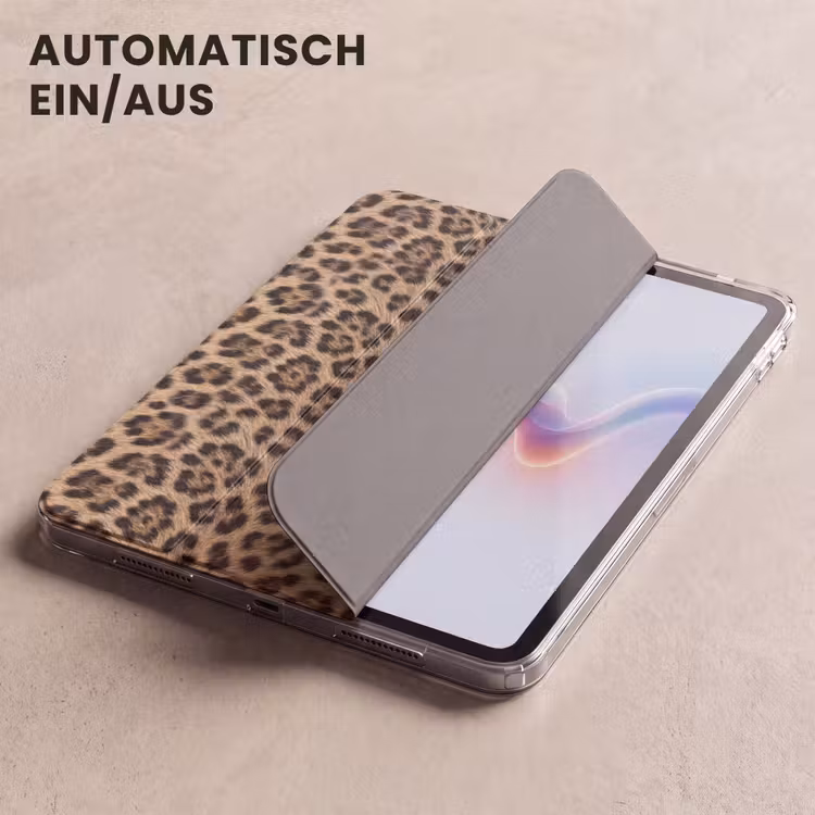 iPad-Hülle - Leopard - Mantel - Klassisch - Braun — 5