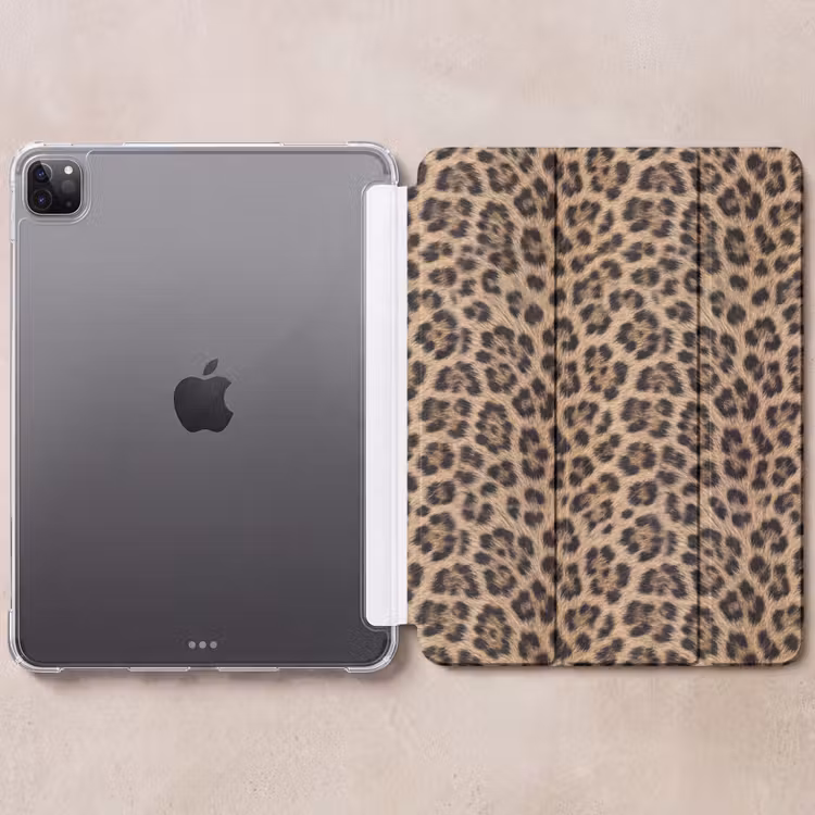 iPad-Hülle - Leopard - Mantel - Klassisch - Braun — 6