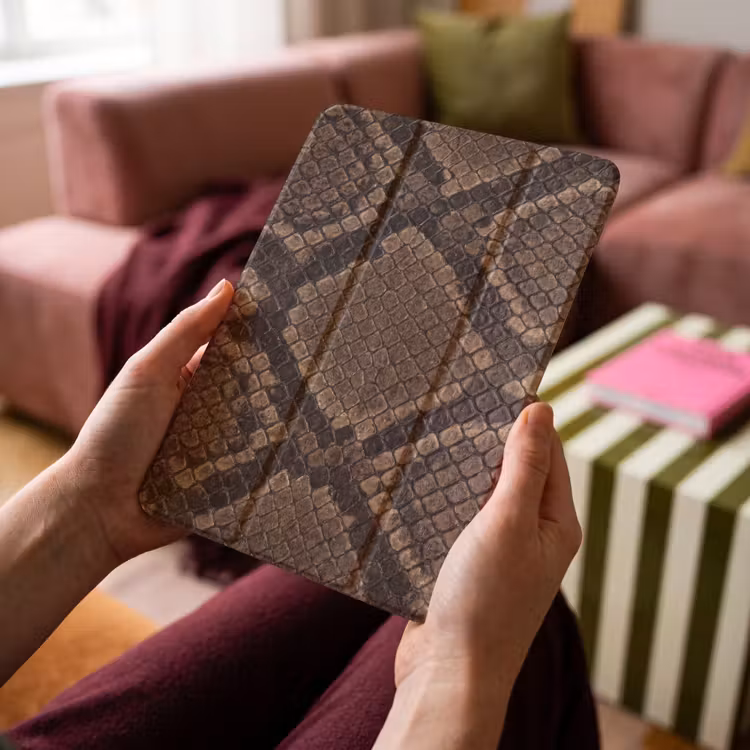 iPad-Hülle - Python - Schuppen - Bronze — 4