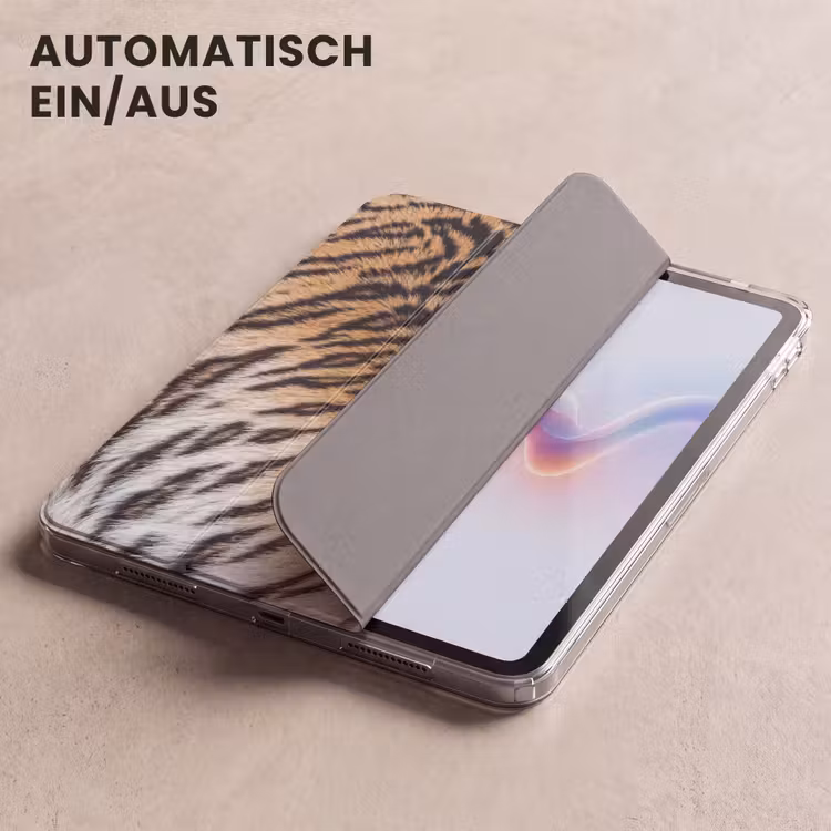 iPad-Hülle - Realistisch - Tigerfell - Schwarz — 5