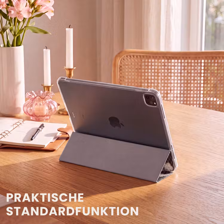iPad-Hülle - Schlangenhaut - Gemustert - Beige — 3