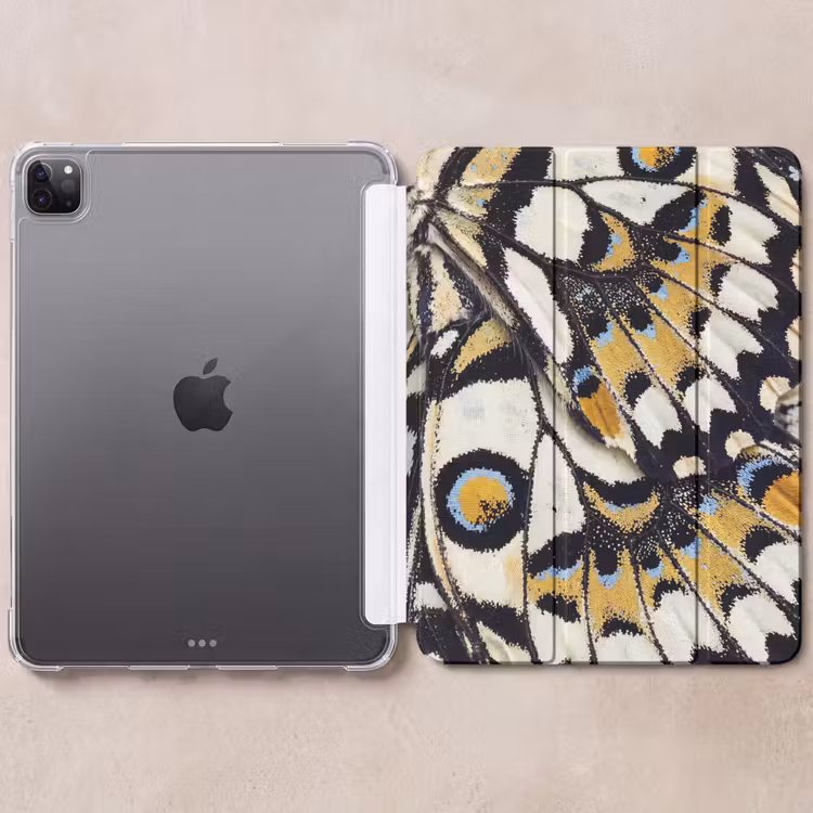 iPad-Hülle - Schmetterling - Flügel - Gelb — 6