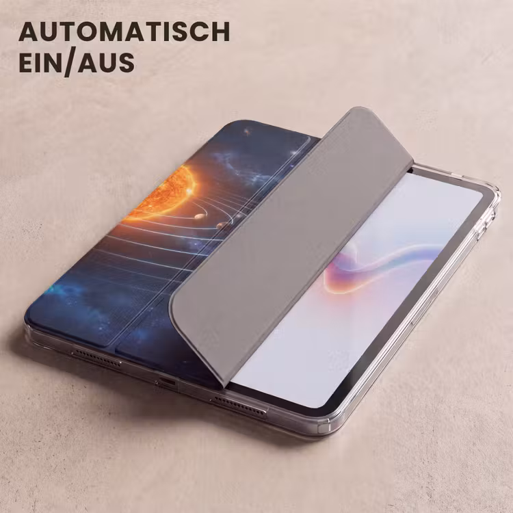 iPad-Hülle - Weltraum - Sonnensystem - Blau — 5