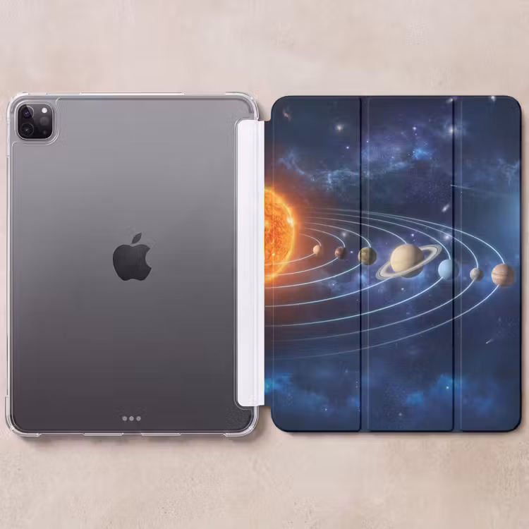 iPad-Hülle - Weltraum - Sonnensystem - Blau — 6