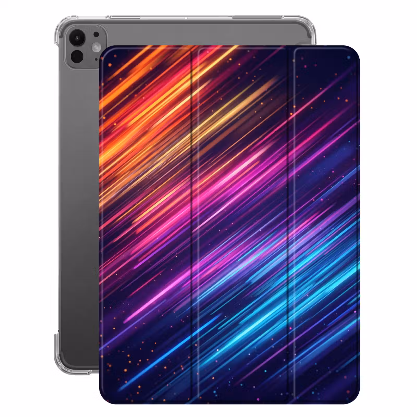 iPad-Hülle - Geschwindigkeit - Kosmos - Farbenfroh — 1