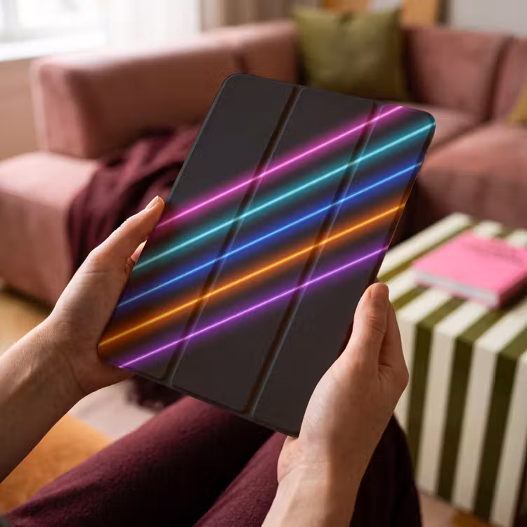 iPad-Hülle - Ästhetik - Retro - Neon — 4