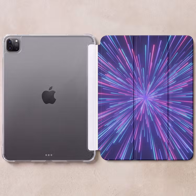 iPad-Hülle - Dynamisch - Raum - Farbenfroh — 6