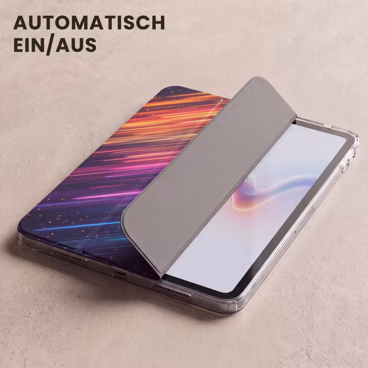 iPad-Hülle - Geschwindigkeit - Kosmos - Farbenfroh — 5