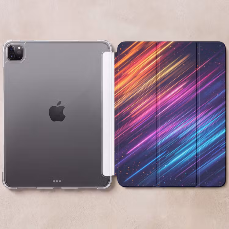 iPad-Hülle - Geschwindigkeit - Kosmos - Farbenfroh — 6