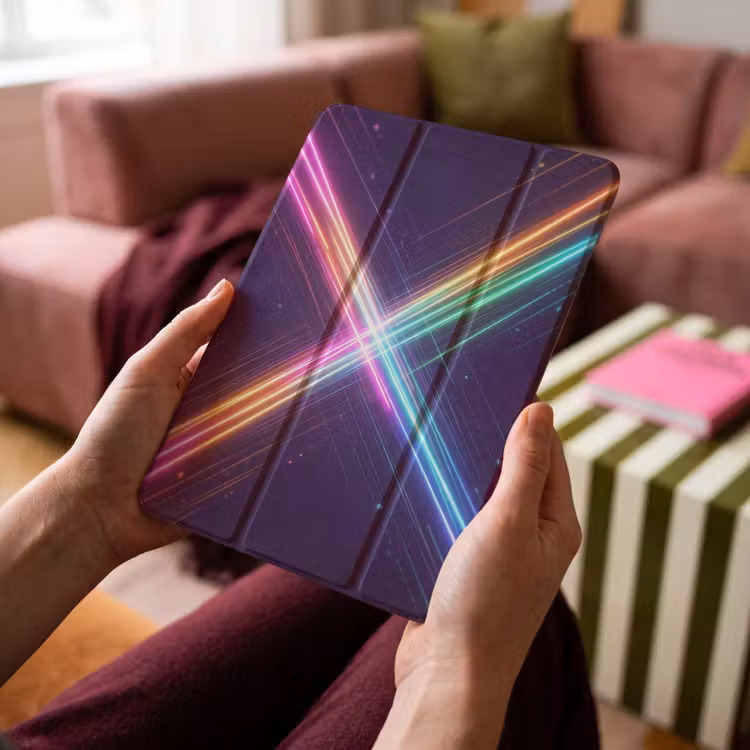 iPad-Hülle - Kreuze - Verleumdung - Neon — 4