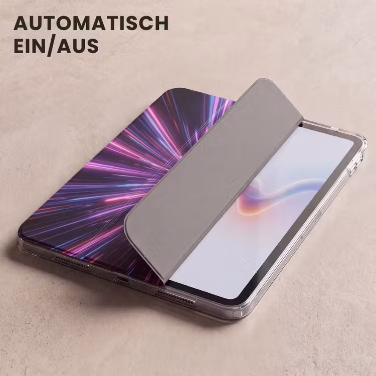 iPad-Hülle - Lichtgeschwindigkeit - Weltraum - Rosa - Violett — 5
