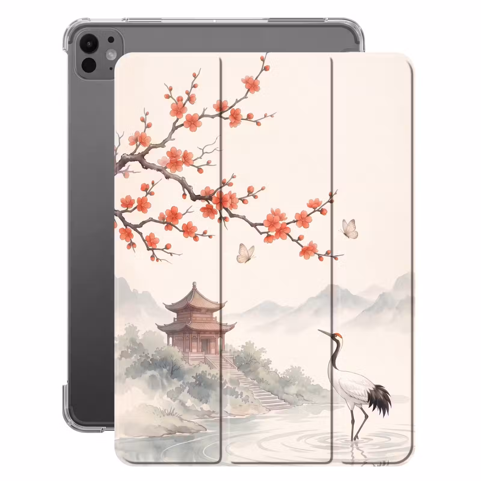 iPad-Hülle - Kran - Asien - Klassiker — 1